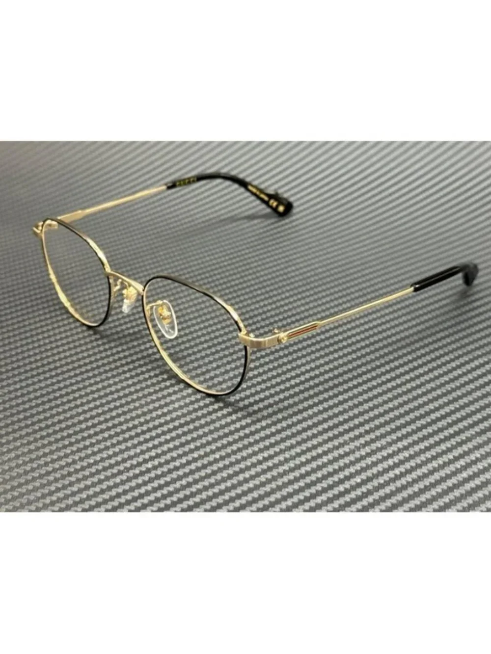 New Gucci Men Gold Eyeglasses 51-20-145